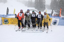 093-F-0022 <br>2024 Oregon Cancer Ski Out. Photo for review only. Not to be reproduced. All racers will receive 2 action photos and the group photo from the team captain. See notes regarding ordering additional images.