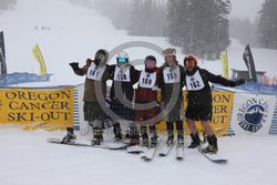 093-F-0025 <br>2024 Oregon Cancer Ski Out. Photo for review only. Not to be reproduced. All racers will receive 2 action photos and the group photo from the team captain. See notes regarding ordering additional images.