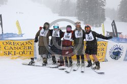 093-F-0026 <br>2024 Oregon Cancer Ski Out. Photo for review only. Not to be reproduced. All racers will receive 2 action photos and the group photo from the team captain. See notes regarding ordering additional images.