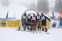 093-F-0028 <br>2024 Oregon Cancer Ski Out. Photo for review only. Not to be reproduced. All racers will receive 2 action photos and the group photo from the team captain. See notes regarding ordering additional images.