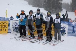 093-F-0031 <br>2024 Oregon Cancer Ski Out. Photo for review only. Not to be reproduced. All racers will receive 2 action photos and the group photo from the team captain. See notes regarding ordering additional images.