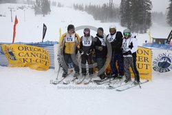 093-F-0037 <br>2024 Oregon Cancer Ski Out. Photo for review only. Not to be reproduced. All racers will receive 2 action photos and the group photo from the team captain. See notes regarding ordering additional images.