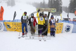 093-F-0040 <br>2024 Oregon Cancer Ski Out. Photo for review only. Not to be reproduced. All racers will receive 2 action photos and the group photo from the team captain. See notes regarding ordering additional images.