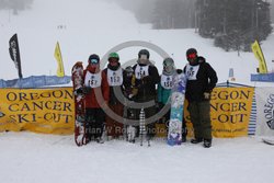 093-F-0044 <br>2024 Oregon Cancer Ski Out. Photo for review only. Not to be reproduced. All racers will receive 2 action photos and the group photo from the team captain. See notes regarding ordering additional images.