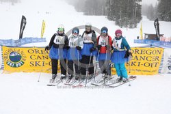 093-F-0049 <br>2024 Oregon Cancer Ski Out. Photo for review only. Not to be reproduced. All racers will receive 2 action photos and the group photo from the team captain. See notes regarding ordering additional images.