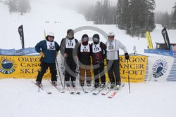 093-F-0052 <br>2024 Oregon Cancer Ski Out. Photo for review only. Not to be reproduced. All racers will receive 2 action photos and the group photo from the team captain. See notes regarding ordering additional images.