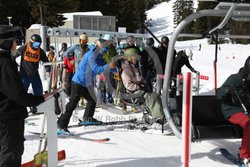 171-E-0109 <br>2025 Ski to Defeat ALS event at Mt Hood Meadows. Photo for review only and not to be reproduced.