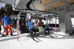 171-E-0116 <br>2025 Ski to Defeat ALS event at Mt Hood Meadows. Photo for review only and not to be reproduced.