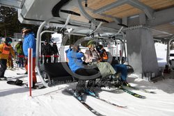 171-E-0117 <br>2025 Ski to Defeat ALS event at Mt Hood Meadows. Photo for review only and not to be reproduced.