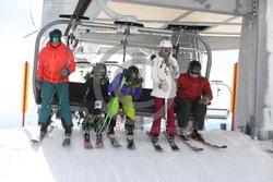 171-E-0184 <br>2025 Ski to Defeat ALS event at Mt Hood Meadows. Photo for review only and not to be reproduced.