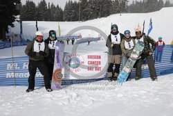 093-D-0037 <br>2026 Oregon Cancer Ski Out. Photo for review only, not to be reproduced. All racers will receive 2 action photos, the team photos, coaches photo, and the large group photo from the team captain. See photography information post regarding ordering additional images.