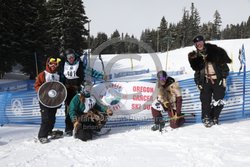 093-D-0069 <br>2026 Oregon Cancer Ski Out. Photo for review only, not to be reproduced. All racers will receive 2 action photos, the team photos, coaches photo, and the large group photo from the team captain. See photography information post regarding ordering additional images.