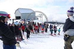 104-E-0002 <br>2025 Wy'East Cup, 1st run GS. Photos for review only. Reproduction prohibited. Click to enlarge. For photo ordering information, go to: http://brianrobbphoto.com